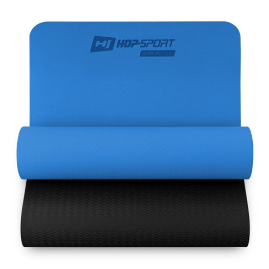 Купить Коврик для фитнеса  Hop-Sport HS-T006GM TPE blue в Киеве - фото №1